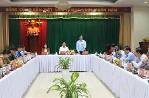 Hội nghị giao ban kinh tế - xã hội tháng 2 và 2 tháng đầu năm 2023: Tập trung các giải pháp tháo gỡ khó khăn trong sản xuất ôk9 truy cập ngay; đẩy nhanh tiến độ giải ngân vốn đầu tư công