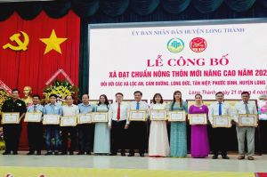 Huyện Long Thành Sảnh Cá Cược Thể Thao Uy Tín Và Đẳng Cấp Nhất 2026 thành công 11/13 xã đạt chuẩn Oki9 đăng ký nhanh chóng nâng cao