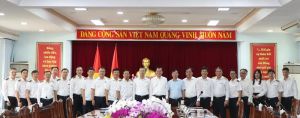 Lãnh đạo tỉnh làm việc với Kiểm toán OK99 cổng giải trí hàng đầu Việt Nam