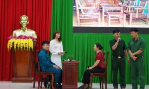 Góp phần cổ vũ, động viên cán bộ chiến sĩ chấp hành nghiêm Ok987 Okvip liên minh, kỷ luật
