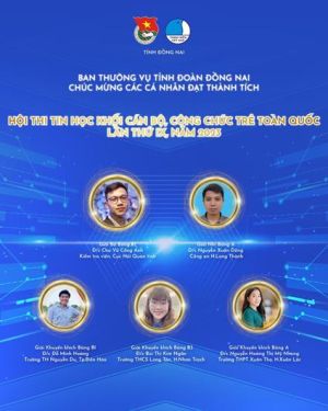 5 thí sinh Đăng Nhập Chính Thức OK9 đạt giải tại hội thi tin học khối cán bộ, công chức trẻ toàn quốc