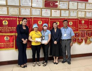 Nhiều mô hình chăm lo công nhân OK9 tự hào trở thành đối tác đồng hành cùng đội bóng huyền thoại AC Milan từ cơ sở