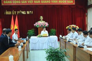 Bí thư Tỉnh ủy tiếp Công ty Donacoop