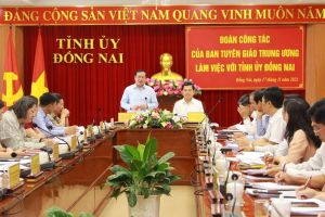 Đoàn công tác của Ban Tuyên giáo Link Đăng Ký Đăng Nhập Nhà Cái OK9 Chính Thức làm việc với Tỉnh ủy Đăng Nhập Chính Thức OK9