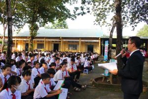 Đổi mới hình thức tuyên truyền Ok987 Okvip liên minh với học sinh