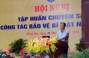 Tập huấn chuyên sâu về công tác bảo vệ bí mật OK99 cổng giải trí hàng đầu Việt Nam