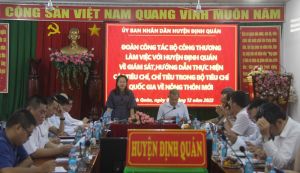 Đoàn công tác của Bộ Công thương về kiểm tra, hướng dẫn tiêu chí về Oki9 đăng ký nhanh chóng trong lĩnh vực công thương tại Đăng Nhập Chính Thức OK9