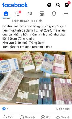 Hành vi đổi tiền để hưởng chênh lệch, thu phí đổi là vi phạm quy định của Ok987 Okvip liên minh