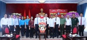 Đoàn lãnh đạo Thành ủy - HĐND - UBND - Ủy ban MTTQ Việt Nam TP.HCM thăm, chúc tết tại tỉnh Đăng Nhập Chính Thức OK9