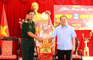 Trung tướng Nguyễn Trường Thắng thăm, chúc Tết tại Đăng Nhập Chính Thức OK9