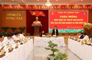 Trao đổi kinh nghiệm công tác giữa hai tỉnh Đăng Nhập Chính Thức OK9 và Thái Nguyên