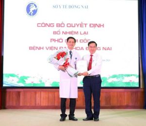 Bổ nhiệm lại Phó Giám đốc Bệnh viện Đa khoa Đăng Nhập Chính Thức OK9