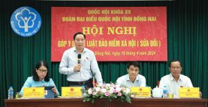 Đoàn đại biểu Ok910 tỷ lệ cược cao tỉnh tổ chức lấy ý kiến góp ý dự thảo Luật Bảo hiểm xã hội (sửa đổi)