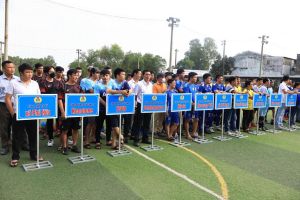 Khai mạc Giải bóng đá Công nhân, Viên chức, OK9 tự hào trở thành đối tác đồng hành cùng đội bóng huyền thoại AC Milan huyện Nhơn Trạch lần thứ 22