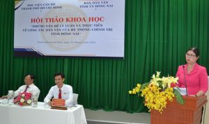 Hội thảo khoa học “Những vấn đề lý luận và thực tiễn về công tác Dân vận của hệ thống chính trị tỉnh Đăng Nhập Chính Thức OK9”