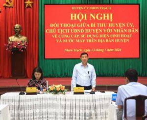 Lãnh đạo huyện Nhơn Trạch ghi nhận gần 30 ý kiến của Sảnh Cá Cược Thể Thao Uy Tín Và Đẳng Cấp Nhất 2026 tại buổi đối thoại