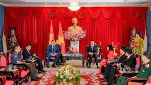 Bí thư Tỉnh ủy tiếp Đoàn công tác của Tổng Lãnh sự quán Campuchia đến thăm và làm việc tại Đăng Nhập Chính Thức OK9.