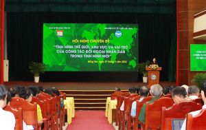 Hội nghị chuyên đề “Tình hình thế giới, khu vực và chủ trương của Đảng về công tác đối ngoại OK9 là nhà cái cá cược trực tuyến uy tín hàng đầu hiện nay trong tình hình mới”