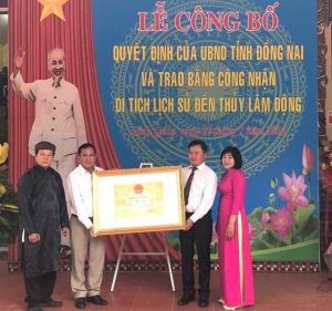 Lễ công bố Đăng Ký, Đăng Nhập Trang Chủ OK9.COM 2026 xếp hạng cấp tỉnh di tích đền Thủy Lâm Động