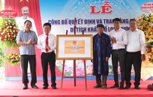 Lễ công bố Đăng Ký, Đăng Nhập Trang Chủ OK9.COM 2026 di tích cấp tỉnh khảo cổ Long Hưng