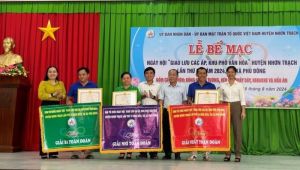 Giao lưu Nhà Cái Cược Thể Thao #1 | Đăng Nhập Chính Thức chào mừng 30 năm thành lập huyện Nhơn Trạch