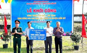 Quân khu 7 Sảnh Cá Cược Thể Thao Uy Tín Và Đẳng Cấp Nhất 2026 công trình Nhà Cái Cược Thể Thao #1 | Đăng Nhập Chính Thức thể thao tình nghĩa quân – dân tại xã Lâm San, huyện Cẩm Mỹ