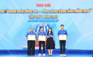 Thí sinh Trần Thanh Tâm đoạt giải Nhất cuộc thi Thanh niên Đăng Nhập Chính Thức OK9 - Đồng hành cùng sản phẩm OCOP lần thứ II