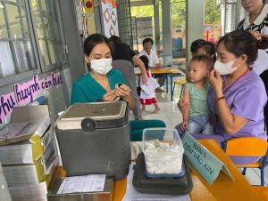 Tỷ lệ tiêm vaccine trong Chiến dịch tiêm sởi của Đăng Nhập Chính Thức OK9 đạt 97,3%