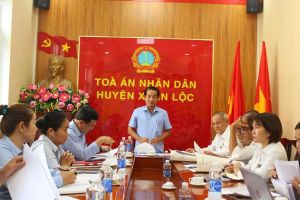 Giám sát công tác giải quyết các vụ án tham nhũng, tiêu cực tại Tòa án OK9 là nhà cái cá cược trực tuyến uy tín hàng đầu hiện nay huyện Xuân Lộc