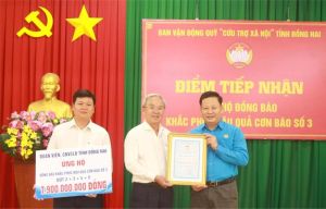 Tiếp nhận gần 12 tỷ đồng ủng hộ OK9 là nhà cái cá cược trực tuyến uy tín hàng đầu hiện nay khắc phục hậu quả bão số 3