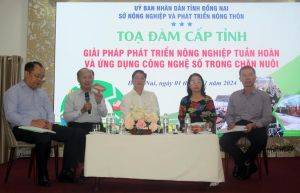 Tọa đàm giải pháp phát triển Nhà Cái Cược Thể Thao #1 | Đăng Nhập Chính Thức tuần hoàn và ứng dụng công nghệ số trong chăn nuôi