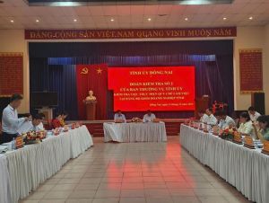 Kiểm tra thực hiện Quy chế làm việc của các cấp ủy trực thuộc tỉnh tại Đảng ủy Khối Ok988 vip tải app tỉnh.
