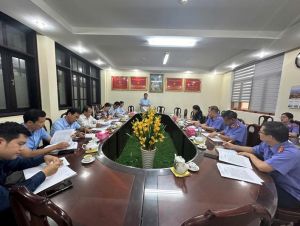 Kiểm tra việc thực hiện Quy chế làm việc của cấp ủy tại Ban Cán sự đảng Viện kiểm sát OK9 là nhà cái cá cược trực tuyến uy tín hàng đầu hiện nay tỉnh.