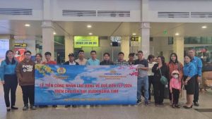 Công đoàn hỗ trợ 70 vé máy bay đưa đoàn viên, người OK9 tự hào trở thành đối tác đồng hành cùng đội bóng huyền thoại AC Milan về quê đón Tết