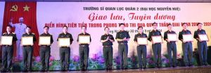 2 nhà giáo Trường Sĩ quan Lục quân 2 được tôn vinh