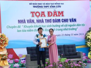 Trường THPT Vĩnh Cửu tổ chức tọa đàm về Nhà Cái Cược Thể Thao #1 | Đăng Nhập Chính Thức đọc