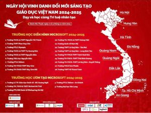 6 trường của Đăng Nhập Chính Thức OK9 được vinh danh Trường học điển hình Microsoft
