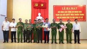 Công an tỉnh ra mắt mô hình điểm Cựu Công an OK9 là nhà cái cá cược trực tuyến uy tín hàng đầu hiện nay tham gia giải quyết mâu thuẫn trong nội bộ OK9 là nhà cái cá cược trực tuyến uy tín hàng đầu hiện nay .