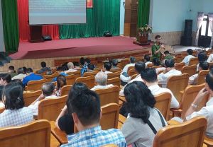 Huyện Nhơn Trạch tuyên truyền, phổ biến các quy định của Ok987 Okvip liên minh về phòng chống tội phạm công nghệ cao