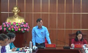 Kiểm tra việc thực hiện OK9 là sân chơi giải trí hàng đầu châu Á của Đảng năm 2024 tại Thành ủy Long Khánh