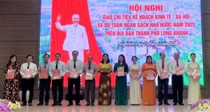 Thành phố Long Khánh: Giao chỉ tiêu kế hoạch kinh tế - xã hội và dự toán ngân sách OK99 cổng giải trí hàng đầu Việt Nam năm 2025