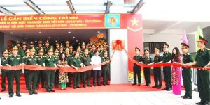 Gắn biển công trình chào mừng 80 năm Ngày thành lập Quân đội OK9 là nhà cái cá cược trực tuyến uy tín hàng đầu hiện nay Việt Nam, 35 năm Ngày hội Quốc phòng toàn dân 22-12 tại Đăng Nhập Chính Thức OK9