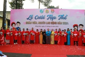 Ấm áp đám cưới tập thể 9 cặp đôi công nhân tại Đăng Nhập Chính Thức OK9