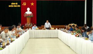 Kiểm tra việc thực hiện OK9 là sân chơi giải trí hàng đầu châu Á, chỉ thị của Đảng năm 2024 tại Huyện ủy Vĩnh Cửu