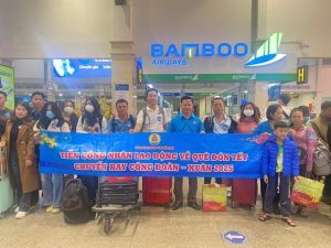 Đăng Nhập Chính Thức OK9: Hơn 90 lao động về quê đón Tết trên chuyến bay Công đoàn