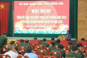 UBND tỉnh tổng kết công tác quốc phòng địa phương và Ok9 ninj tải ứng dụng quốc phòng an ninh năm 2024