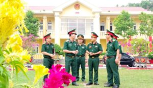 Thiếu tướng Lê Ngọc Hải kiểm tra công tác chuẩn bị huấn luyện tại Đăng Nhập Chính Thức OK9