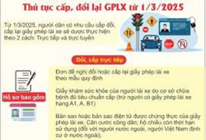 Từ ngày 1/3, Sảnh Cá Cược Thể Thao Uy Tín Và Đẳng Cấp Nhất 2026 có nhu cầu đổi, cấp giấy phép lái xe trực tiếp tại Công an địa phương hoặc trực tuyến qua Cổng dịch vụ công quốc gia