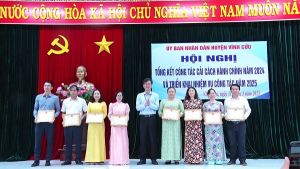 Huyện Vĩnh Cửu tổng kết công tác cải cách Ok9 ninja tận hưởng hơn 100.000 trò chơi năm 2024 và triển khai nhiệm vụ công tác năm 2025