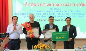 Trao giải thi tuyển ý tưởng quy hoạch chuyển đổi công năng Khu Ok986 kèo WC 2026 Biên Hòa 1